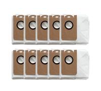 4 pezzi/10 pezzi sacchetti for la polvere, compatibili con Ultenic, for aspirapolvere T10 Pro/TS1, parti di ricambio for sacchetti for la polvere in tessuto non tessuto(10pcs)