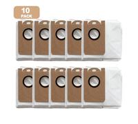 4 Pezzi/10 Pezzi Sacchetti For La Polvere, Compatibili Con Ultenic, For Aspirapolvere T10 Pro/TS1, Parti Di Ricambio In Tessuto Non Tessuto(10pcs)
