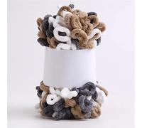 4 pezzi/100 g di filato for maglieria a dita, filato spesso e gonfio, sciarpa, coperta, maglione, cappello fai da te, plaid fatto a mano, filato di peluche facile da lavorare a maglia(16-4PCS)