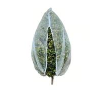 4 pezzi 100cmx100cm rete Anti Insetti, Rete Protezione Alberi con Cerniera e Coulisse per Proteggere Piante Fiori Frutta e Verdura