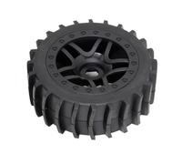 4 pezzi 118mm 1/8 Desert Short Course Sand Tire 17mm Ruota esagonale compatibile con Mojave UDR Yikong DF7 FS Off-road Bug