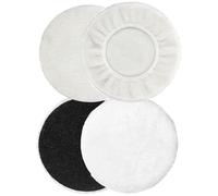 4 Pezzi 125mm Tamponi per Lucidatura Lana Auto, Dischi per Lucidare Professionali per Auto Bellezza Pulizia Lucidatura Ceretta