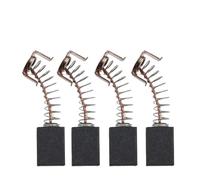 4 pezzi 12X8X5mm spazzola di carbone for smerigliatrice angolare G720, WS125 motore spazzola di carbone for smerigliatrice angolare utensile elettrico