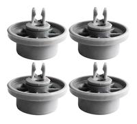 4 Pezzi 165314 Sostituzione Della Ruota Del Cestello Inferiore Della Lavastoviglie, Compatibile Con Bosch, 00420198 420198 Accessori For Lavastoviglie