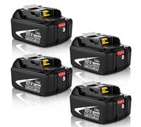4 pezzi 18V 5000mAh Batteria di ricambio per Makita Batteria 18V per Makita Batteria BL1850B BL1850 BL1860B BL1860
