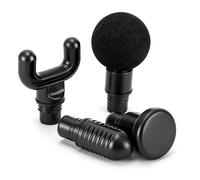 4 pezzi 19 mm calibro pistola massaggiante testa massaggiante fasciale pistola massaggiante ricambio testa massaggiante testa massaggiante massaggio massaggio massaggiante testa di ricambio