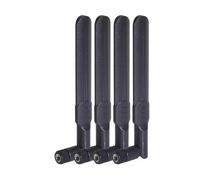 4 pezzi 2, GHz 5,8 8dBi RP-SMA SMA Antenna for scheda router WiFi di rete wireless Adattatore USB Telecamera IP sicurezza Video(With Pin)