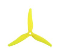 4 pezzi/2 paia 51466 V2 5 pollici 3 pale/eliche tri-pala compatibili con FPV Racing Drone 6 colori giallo Sostituire la parte(2Pairs Yellow)