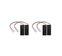 4 Pezzi 2 X Aaa V Della Cassa del Supporto Della Batteria / Off M Coperchio 3 Box Fili