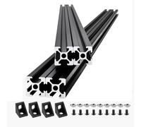 4 Pezzi 2020 Guida Lineare con Scanalatura a T in Lega Alluminio 1200 mm