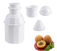 4 pezzi 3 in 1 multiuso a sfera di riso - Arancini Maker per coni e arancine rotonde, polpette, Onigiri - Maker per palline di riso