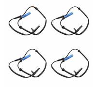 4 Pezzi 34523405906 Sensore Velocità Ruota ABS Anteriore Posteriore Sinistro/destro Per BMW X3 2.5 Si 3.0sd E83 F25 2004-2015 34523405907 Sensore velocità ABS