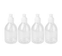 4 pezzi 350 ml bottiglie di sapone liquido pressa contenitori pompa pulizia