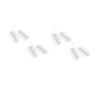 4 Pezzi 36 Ruota Pratica Nail Art Mano Unghia Tabellone Per Nail Art Tavolozza Per Ventaglio Di Visualizzazione Della Cartella Colori Delle Vuoto Bianca FRCOLOR