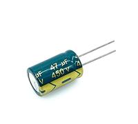4 pezzi 450v 47UF ad alta frequenza a bassa impedenza 450v47UF condensatore elettrolitico in alluminio dimensioni 16 * 25mm Elementi di accumulo di energia