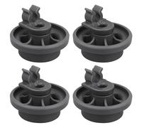4 pezzi 4581DD3003B Ruote cestello inferiore lavastoviglie Rullo cestello inferiore Ricambio compatibile con lavastoviglie LG R