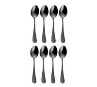 4 pezzi / 8 pezzi / 12 pezzi Cucchiaini piccoli in acciaio inossidabile (11,2 cm * 2,3 cm), cucchiaini per mescolare il caffè, mini cucchiaini, forniture scolastiche 4 pezzi,8 pezzi,12 pezziAcciaio in