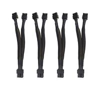 4 Pezzi 8 Pin PCI-E Scheda grafica PCI GPU VGA 8 Pin Femmina Doppia GPU 8 (6 + 2) Pin Maschio a 8 Pin Separatore