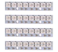 4 pezzi 8 x WS2812B 5050 RGB LED luci di guida scheda striscia integrata a colori per NAZE32 CC3D