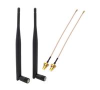 4 pezzi 868 MHz LoRa Antenna 5dBi SMA maschio 195 mm + IPEX a SMA cavo femmina per Meshtastic ESP32 LoRa 32 V3 HTCC-AB02S LoRa32u4II