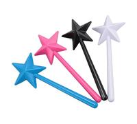 4 Pezzi a Forma di Stella Sale e Shaker WA con Imbuto per Facilitare il Condimento in e all'aperto