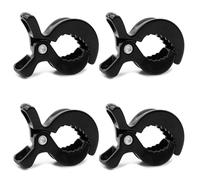 4 Pezzi Accessori Passeggino,Clips per Passeggino,Fermagli per Passeggino,Morsetto per Coperta,Mollette per Passeggino Universali,Per passeggini,sedie a rotelle,poltrone reclinabili,Nero