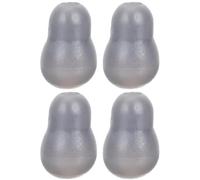 4 Pezzi Accessori per Stetoscopio Ricambio Auricolari Pvc | Clinica e Ospedale, Leggeri e Portatili, Ricambi per Auricolari Materiale Pvc, Colore Grigio