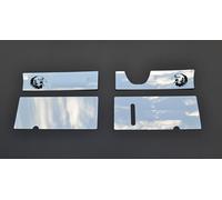 4 Pezzi Acciaio Inox Passo Piede Decorazioni per R / P/G Serie 2004-2016 Trucks