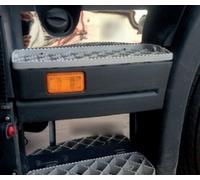 4 Pezzi Acciaio Inox Passo Piede Decorazioni per Serie R 2004-2016 Trucks