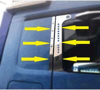 4 Pezzi Acciaio Inox Porta Montante Cover/Pannelli Decorazioni per Actros MP3