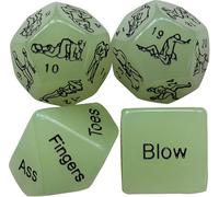 [4 Pezzi]Acrilico Dadi Nero, different Diversi Accessori Multifunzionali Per Giochi Da Tavolo Sportivi, Strumenti Di Intrattenimento Per Feste, Regalo Originale Z8J1X1