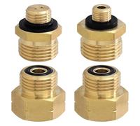 4 Pezzi Adattatore Adattatore per Gas UE Bombole Bombola per Apparecchiature a Gas