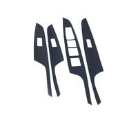 4 Pezzi Adesivi In fibra Di Carbonio Per Auto Per Hyundai Per Tucson 2015 2016 2017 2018 Pannello Pulsanti Di Controllo Alzacristalli Accessori Interni Accessori