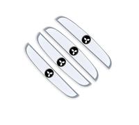 4 Pezzi Adesivo Anticollisione per Portiera dell'auto, per Mitsubishi L200 2015-2025 Smorzamento AntiGraffio Accessori Proteggere Automobile,A