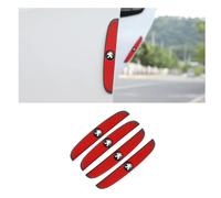 4 Pezzi Adesivo Anticollisione per Portiera dell'auto, per Peugeot 308 III Active Pack/Allure/Allure Pack/308 GT 2021-2025 Proteggere Portiera Automobile Smorzamento AntiGraffio,C