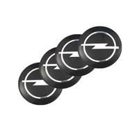4 Pezzi Adesivo Coprimozzo per Opel Combo Life 2018-2024 56mm，Cerchi Copricerchi Cerchioni Copertura Antipolvere Copri Ruota Trim