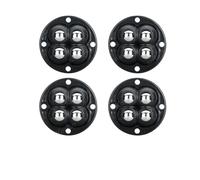 4 pezzi adesivo non perforante sfera for mobili puleggia universale accessori base mobile for uso domestico pattumiera fondo piccola ruota(Steel ball balck 4pc)