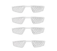 4 Pezzi Adesivo Protettore per Bordo Portiera Auto Premium Striscia di Protezione in Gomma Invisibile Antigraffio Riflettente Universale Protezione Morbida Flessibile Durevole per