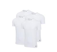 4 Pezzi Adidas Crew Neck T-Shirt Uomo Canottiera Collo Rotondo Cotone