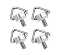 4 pezzi Air 3S/Mini 4 Pro Viti for gancio a occhiello for cordino da collo Viti for fibbia pieghevole in acciaio inossidabile for accessori for telecomando RC 2 e RC Pro