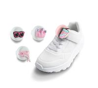 [4 Pezzi] Airtag Supporto per Lacci delle Scarpe per Bambini, Nascosta Custodia per Apple Airtag, Protezione per Air Tag, Protettore Anti-Smarrimento e Antigraffio per AirTags (A rosa)