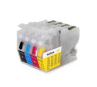 4 pezzi America BOMA.LTD LC402 LC402XL Cartuccia d'inchiostro ricaricabile con chip, compatibile for stampante Brother MFC-J5340DW MFC-J6540DW MFC-J6740DW