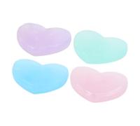4 Pezzi Ammortizzatore in Silicone a Forma di Cuore per Racchetta da Tennis | Compatibile Racchette da Tennis, Riduce gli Urti al Braccio, Controllo Preciso
