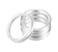 4 Pezzi Anelli Centraggio Mozzo Distanziali Foro Ruota Diametro Esterno 58.1mm 63.4mm 64.1mm 65.1mm A Diametro Interno 54.1mm 57.1mm 66.6mm 93.1mm Adattatori Distanziali Ruota(76mm to 57.1mm)