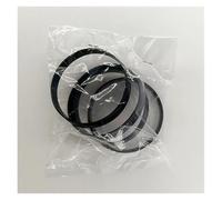 4 Pezzi Anelli Centrali Mozzo Ruota Auto Universali Anelli Centrali Mozzo Ruota Parti Per Cerchioni 72.5-57.1 Mm Plastica ABS Nera Distanziale Ruota Adattatore(Polybag package)
