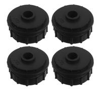 4 Pezzi Anello in Gomma per Ruota Eolica Condizionatore, Nero | Manicotto del Tamburo della Ventola, Stabilizza la Rotazione, per Manutenzione Hvac Interna