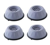 4 pezzi antiscivolo antiurto cuscino lavatrice universale piede pad altezza aumento umidità prova frigorifero pulsatore