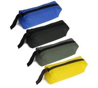4 Pezzi Astuccio Porta Attrezzi, Borsa Porta Attrezzi In 4 Colori, Borsa Porta Attrezzi Da Lavoro Con Cerniera, Borsa Usag 25 * 8.5 * 7cm, Borsa Porta Attrezzi Piccola Per Pinze E Chiavi