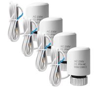 4 pezzi attuatore per riscaldamento a pavimento 230 V AC: NC M30 x 1,5 termot attuatore, attuatore per riscaldamento a pavimento, attuatore termico, riscaldamento a pavimento 230 V, per quasi tutti i