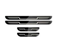 4 Pezzi Auto Acciaio Inox Battitacco per BMW 3er GT f34/f34 GT tuning/f34 tuning/320i GT/320 GT 2000-2024, Soglie Porte Pedali Benvenuto Davanzale Batticalcagno Porta, Accessori Auto,A